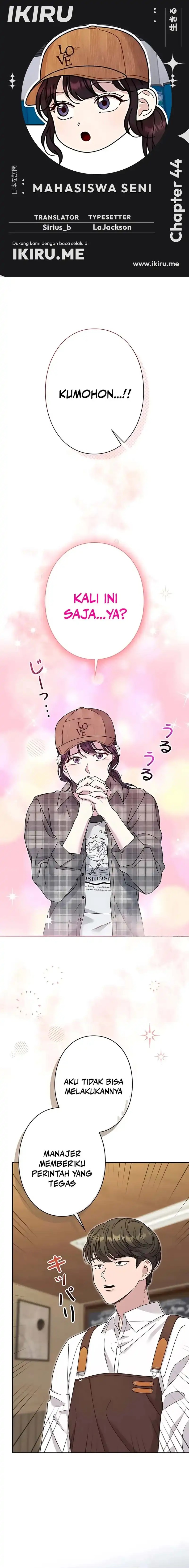 The Art Student Who Lived Twice Chapter 44 Gambar 1