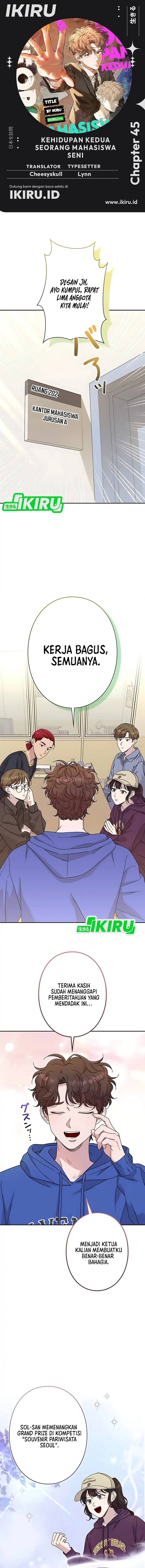 The Art Student Who Lived Twice Chapter 45 Gambar 1