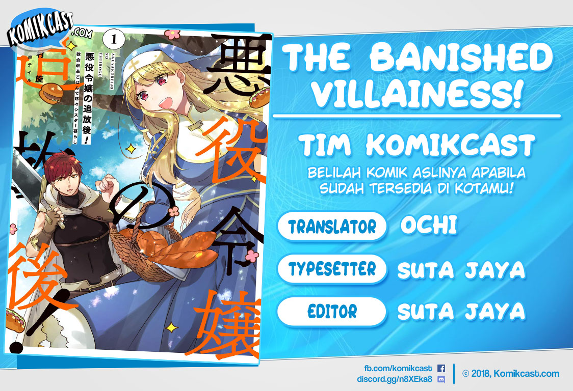 The Banished Villainess! Living the Leisurely Life of a Nun Making Revolutionary Church Food Chapter 02 Gambar 1