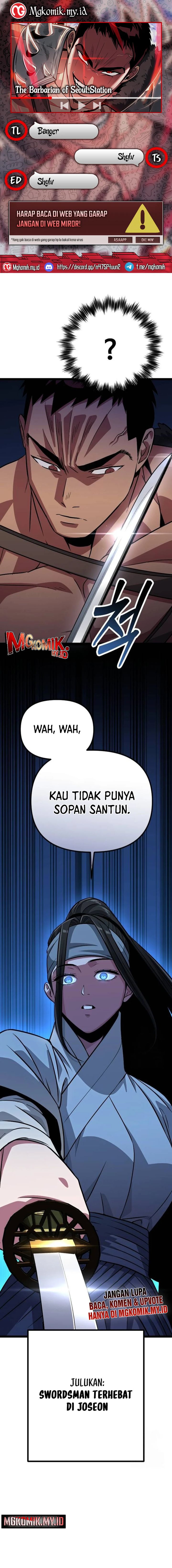 The Barbarian of Seoul Station Chapter 13 Gambar 1