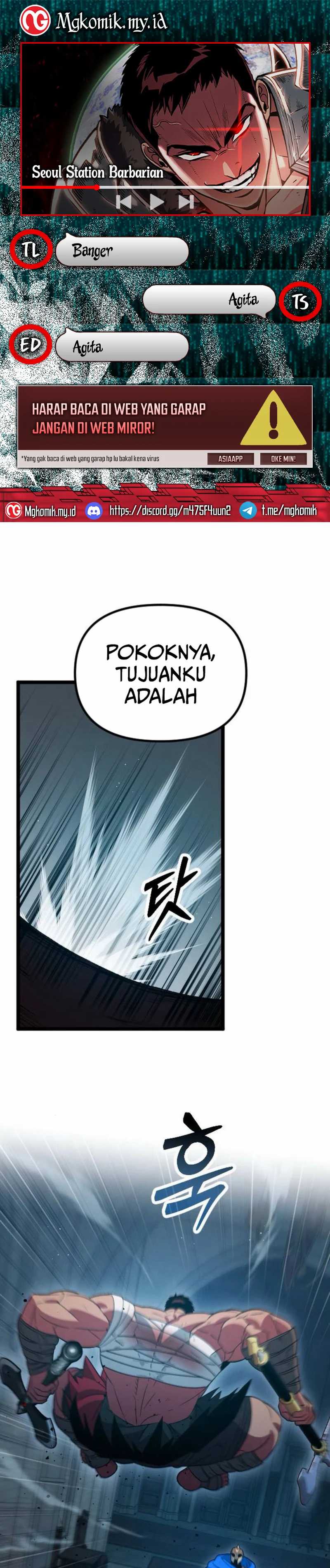 The Barbarian of Seoul Station Chapter 26 Gambar 1