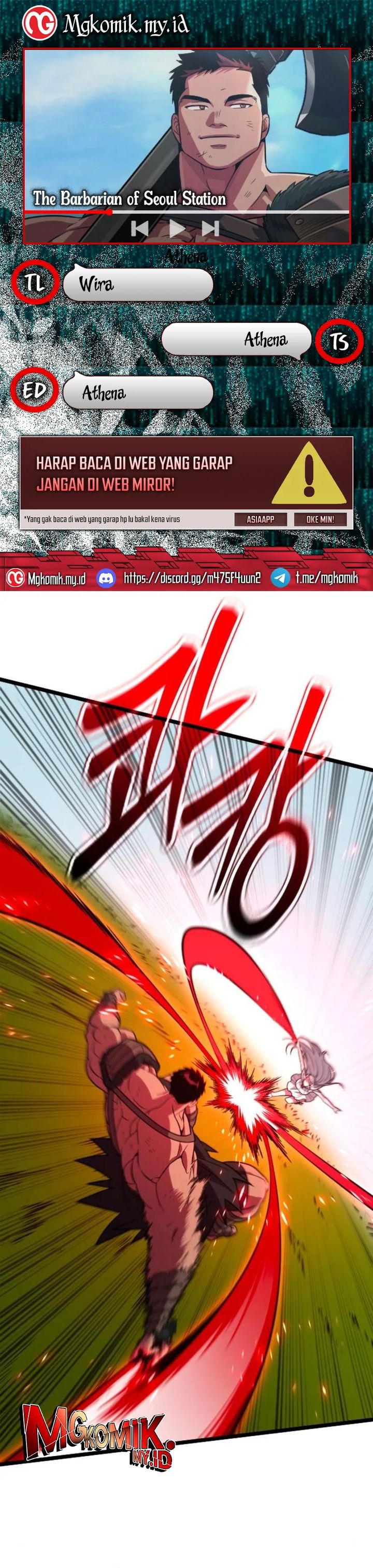 The Barbarian of Seoul Station Chapter 38 Gambar 1