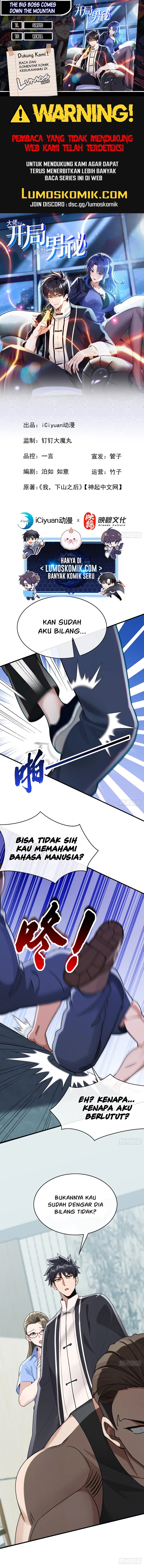 The Big Boss Comes Down the Mountain: Starting as a Male Secretary Chapter 67 Gambar 1