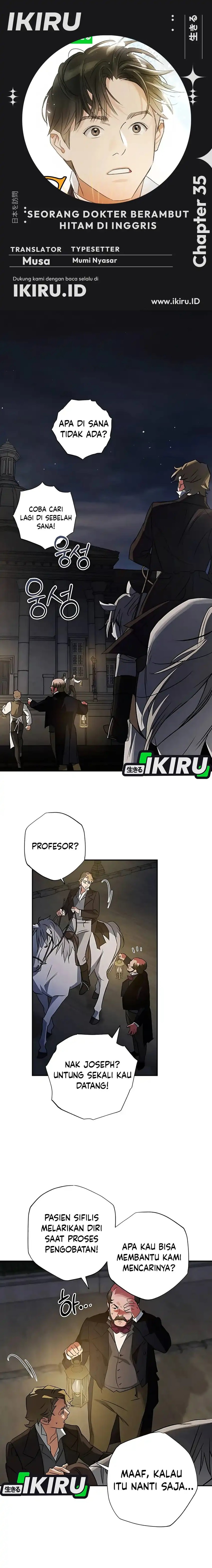 The Black-Haired British Doctor Chapter 35 Gambar 1