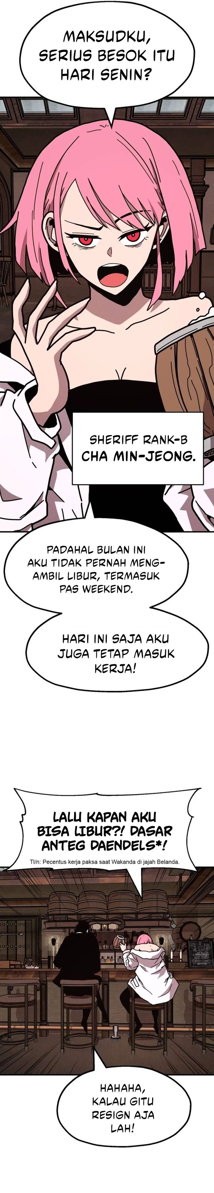 The Boss Is Too Strong Chapter 01 Gambar 25