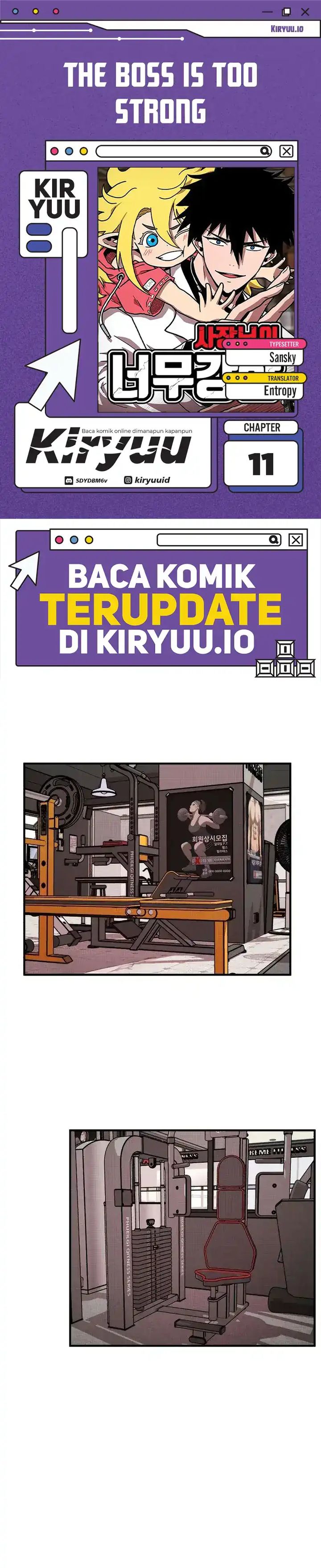 The Boss Is Too Strong Chapter 11 Gambar 1