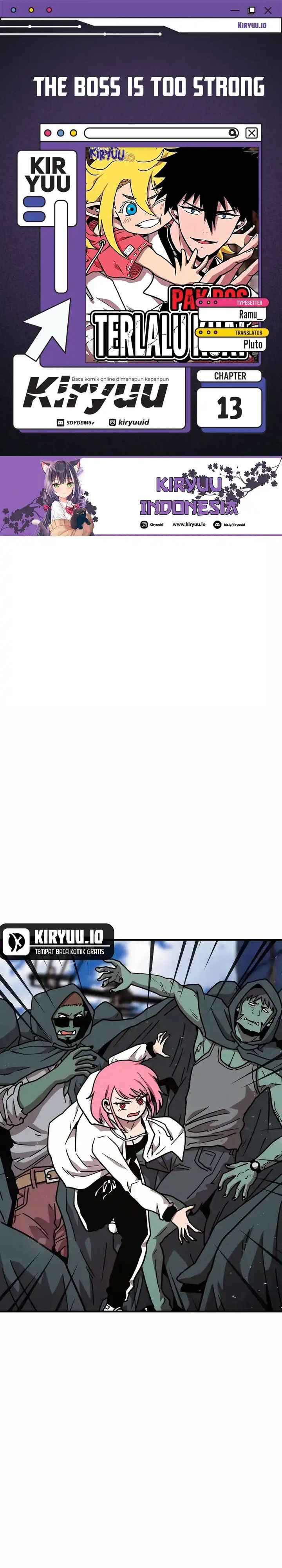 The Boss Is Too Strong Chapter 13 Gambar 1