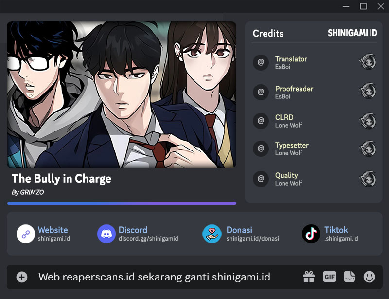 The Bully In Charge Chapter 52 Gambar 1