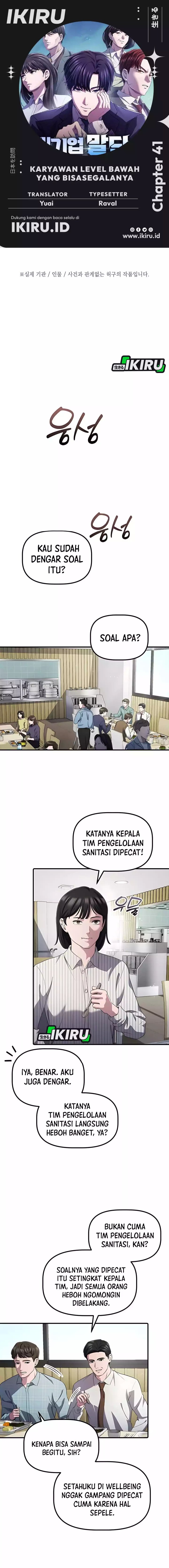 The Corporate Underdog Who Does Everything Right Chapter 41 Gambar 1