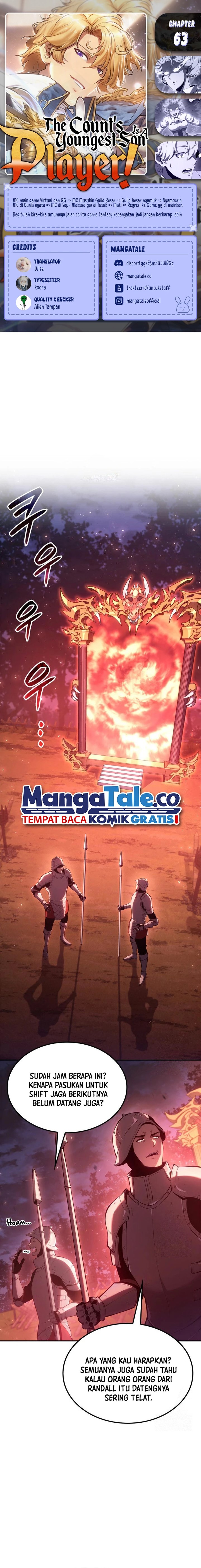 The Count’s Youngest Son Is A Player Chapter 63 Gambar 1