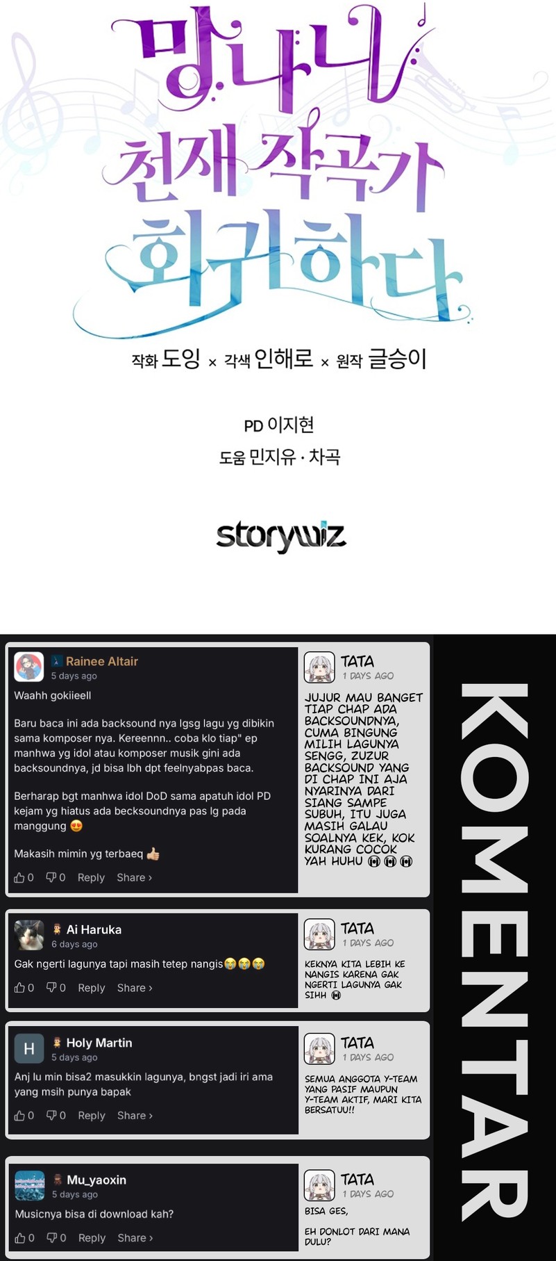 The Crazy Genius Composer Returns Chapter 82 Gambar 21