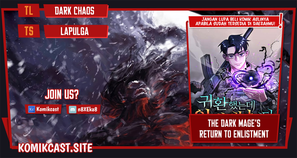 The Dark Mage’s Return to Enlistment Chapter 09 Gambar 1