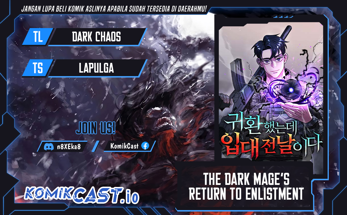 The Dark Mage’s Return to Enlistment Chapter 20 Fix Gambar 1