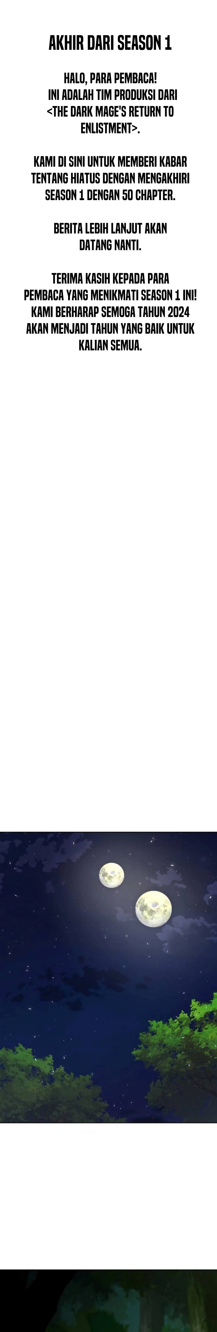 The Dark Mage’s Return to Enlistment Chapter 50 S1 END Gambar 38