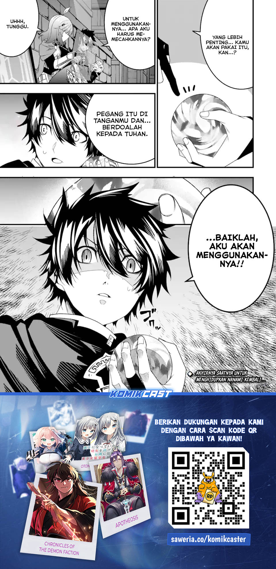 The Darkness was Comfortable for Me Chapter 33 Gambar 25