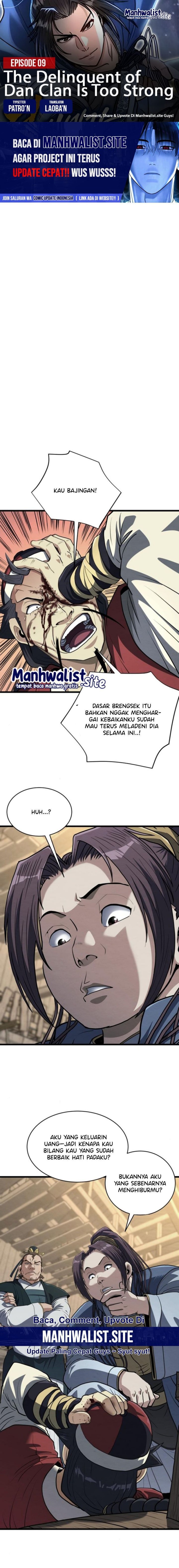 The Delinquent of the Dan Clan Is Too Strong Chapter 09 Gambar 1