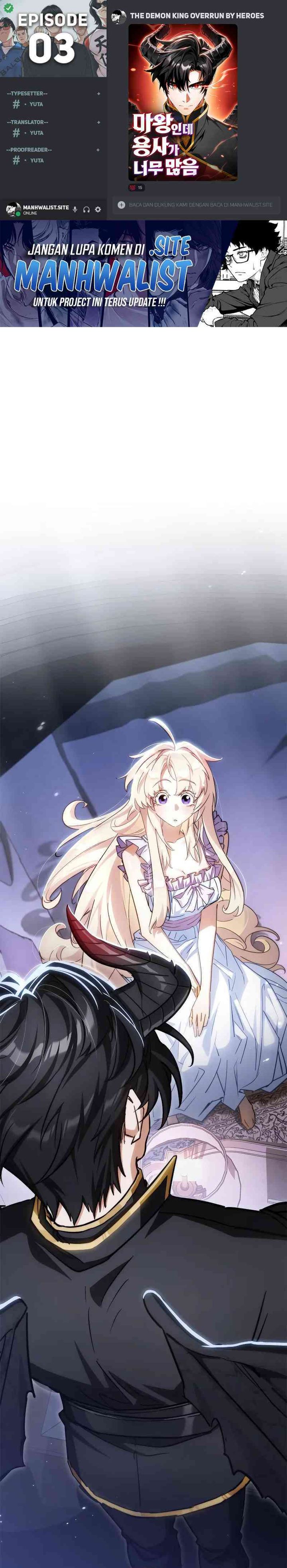 The Demon King Overrun By Heroes Chapter 03 Gambar 1