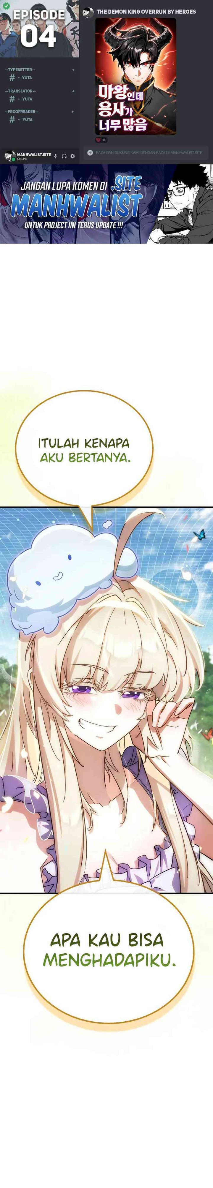 The Demon King Overrun By Heroes Chapter 04 Gambar 1