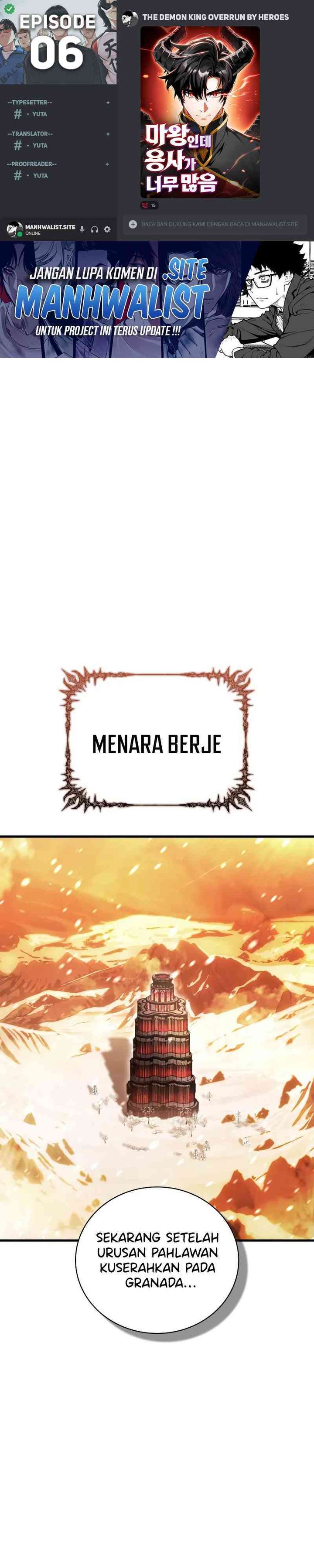 The Demon King Overrun By Heroes Chapter 06 Gambar 1