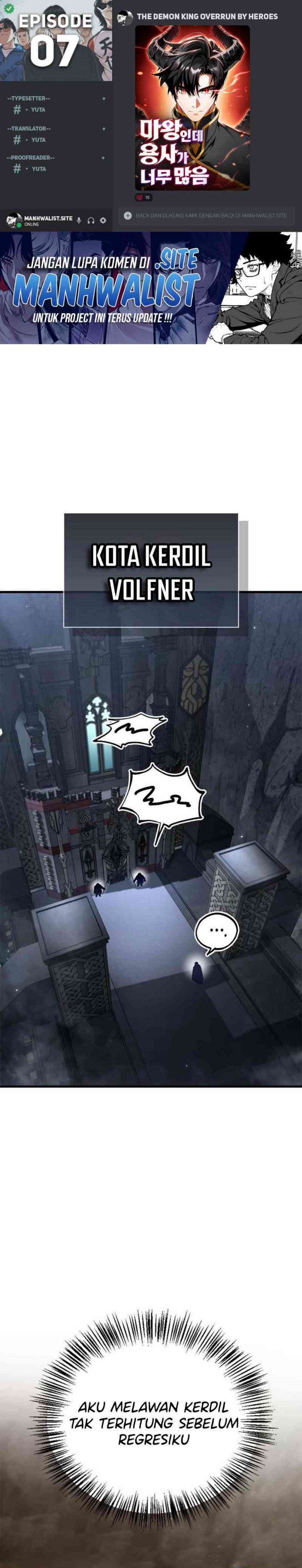 The Demon King Overrun By Heroes Chapter 07 Gambar 1