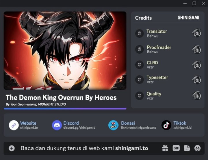 The Demon King Overrun By Heroes Chapter 09 Gambar 1