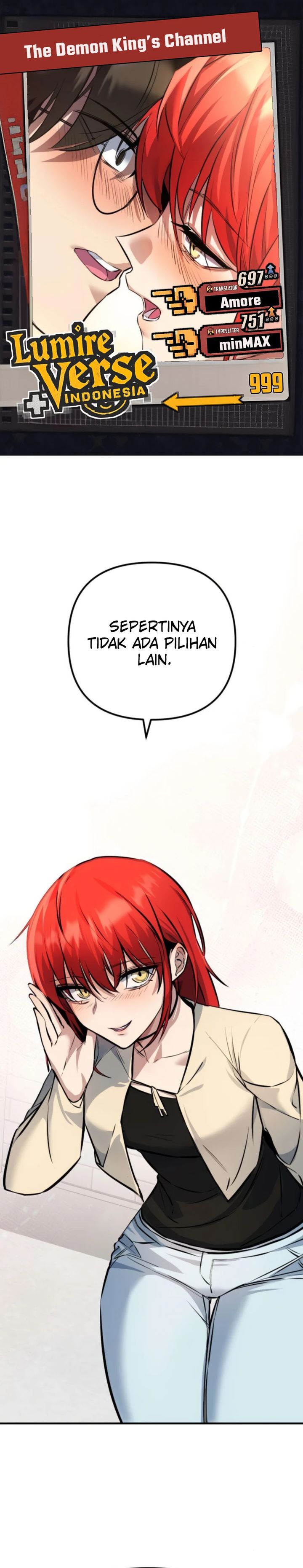 The Demon King’s Channel Chapter 06 Gambar 1