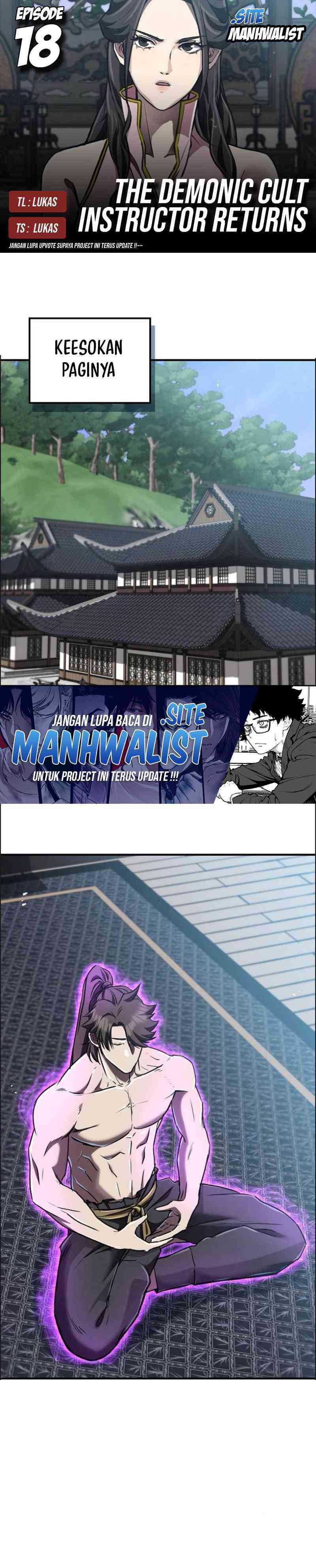 The Demonic Cult Instructor Returns Chapter 18 Gambar 1