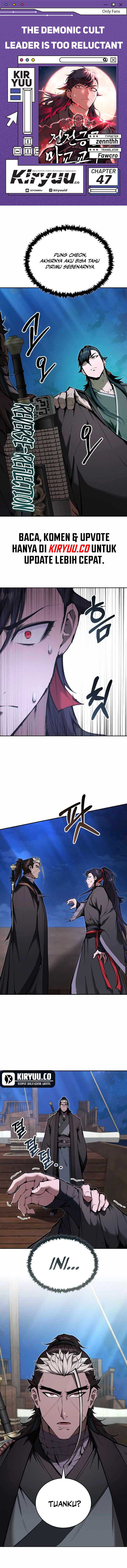 The Demonic Cult Leader Is Too Reluctant Chapter 47 Gambar 1