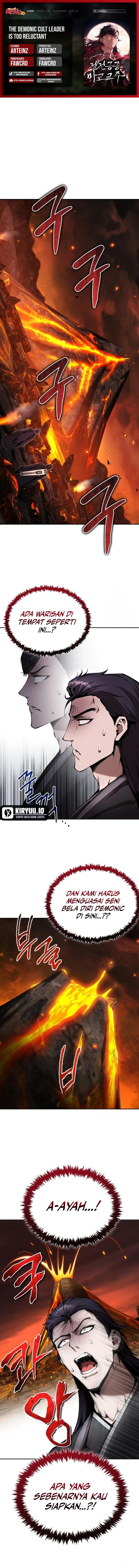 The Demonic Cult Leader Is Too Reluctant Chapter 53 Gambar 1