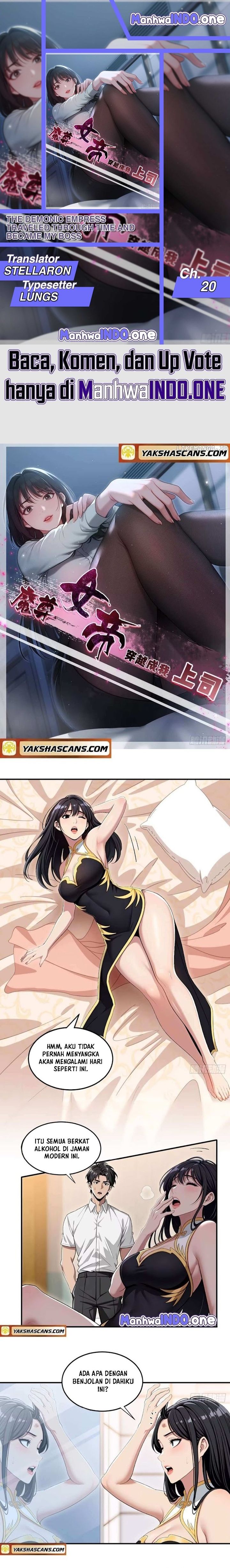 The Demonic Empress Traveled Through Time And Became My Boss Chapter 20 Gambar 1
