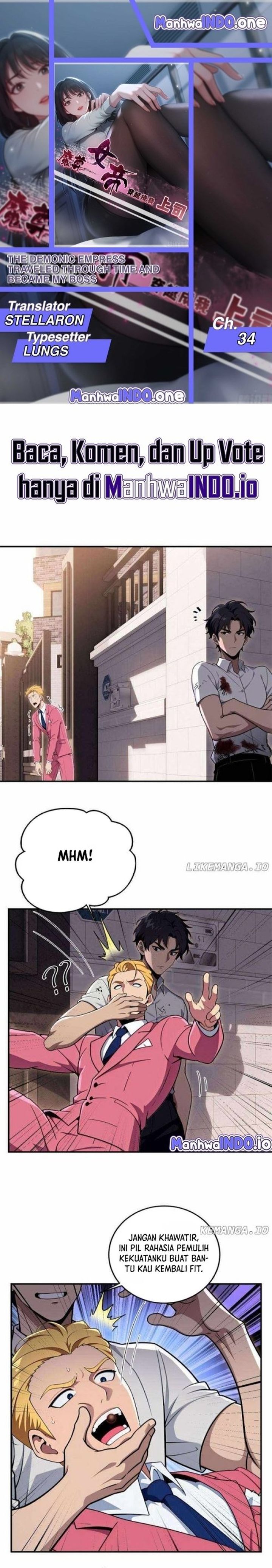 The Demonic Empress Traveled Through Time And Became My Boss Chapter 34 Gambar 1