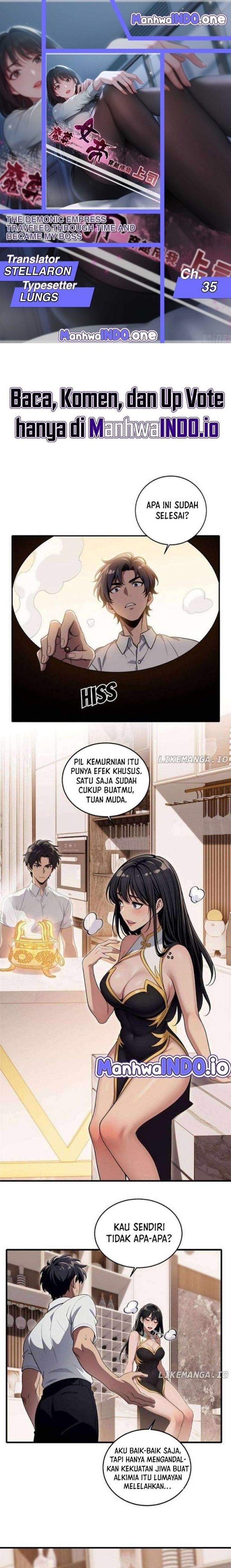 The Demonic Empress Traveled Through Time And Became My Boss Chapter 35 Gambar 1