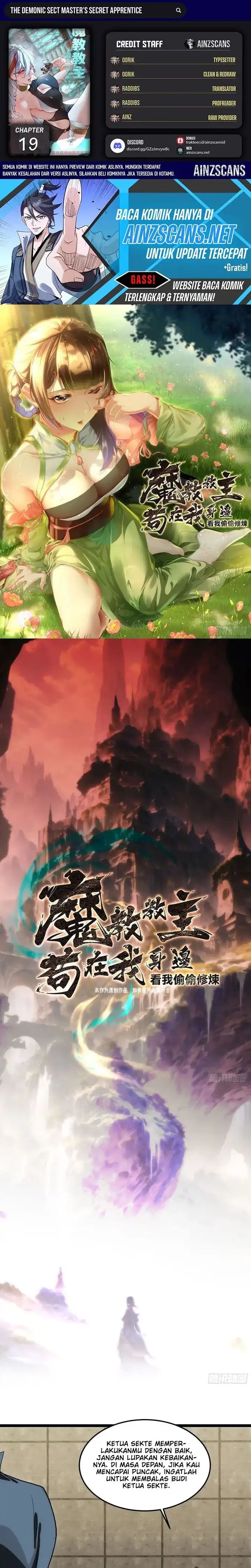 The Demonic Sect Master’s Secret Apprentice Chapter 19 Gambar 1