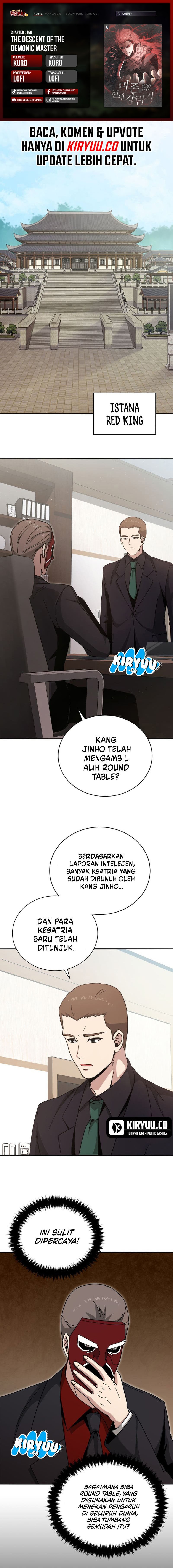 The Descent of the Demonic Master Chapter 160 Gambar 1