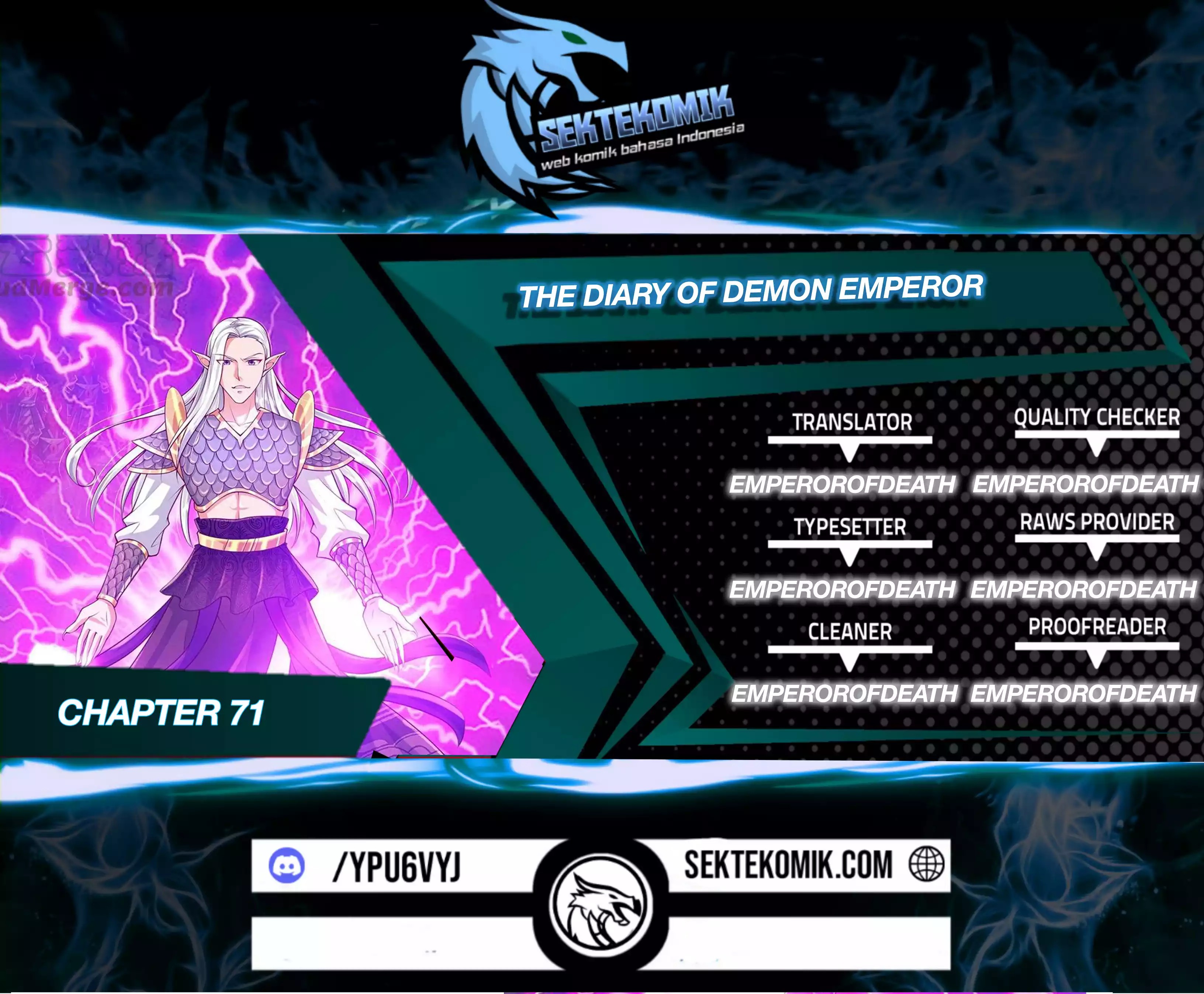 The Diary Of Demon Emperor Chapter 71 Gambar 1