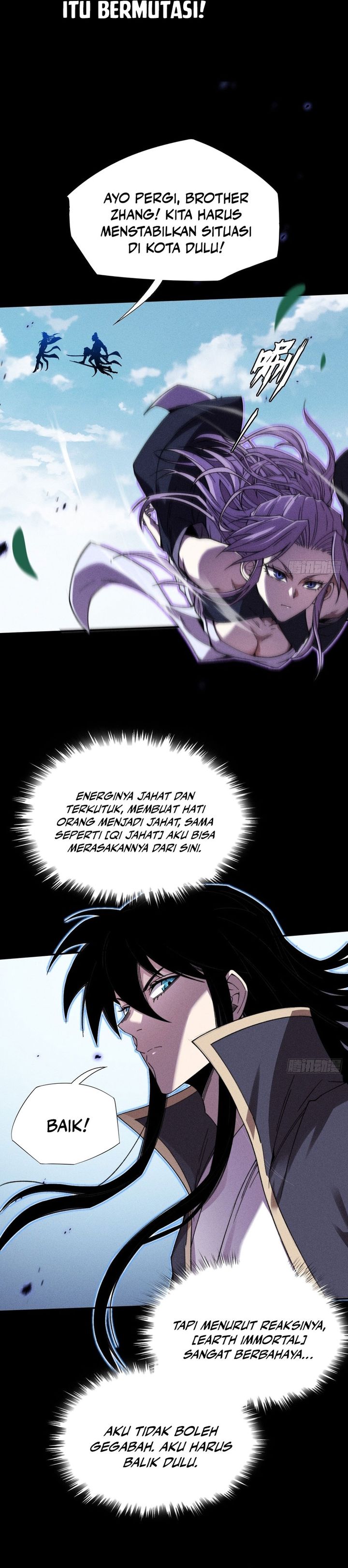 The Divine Path in Eternal Darkness Chapter 21 Gambar 8
