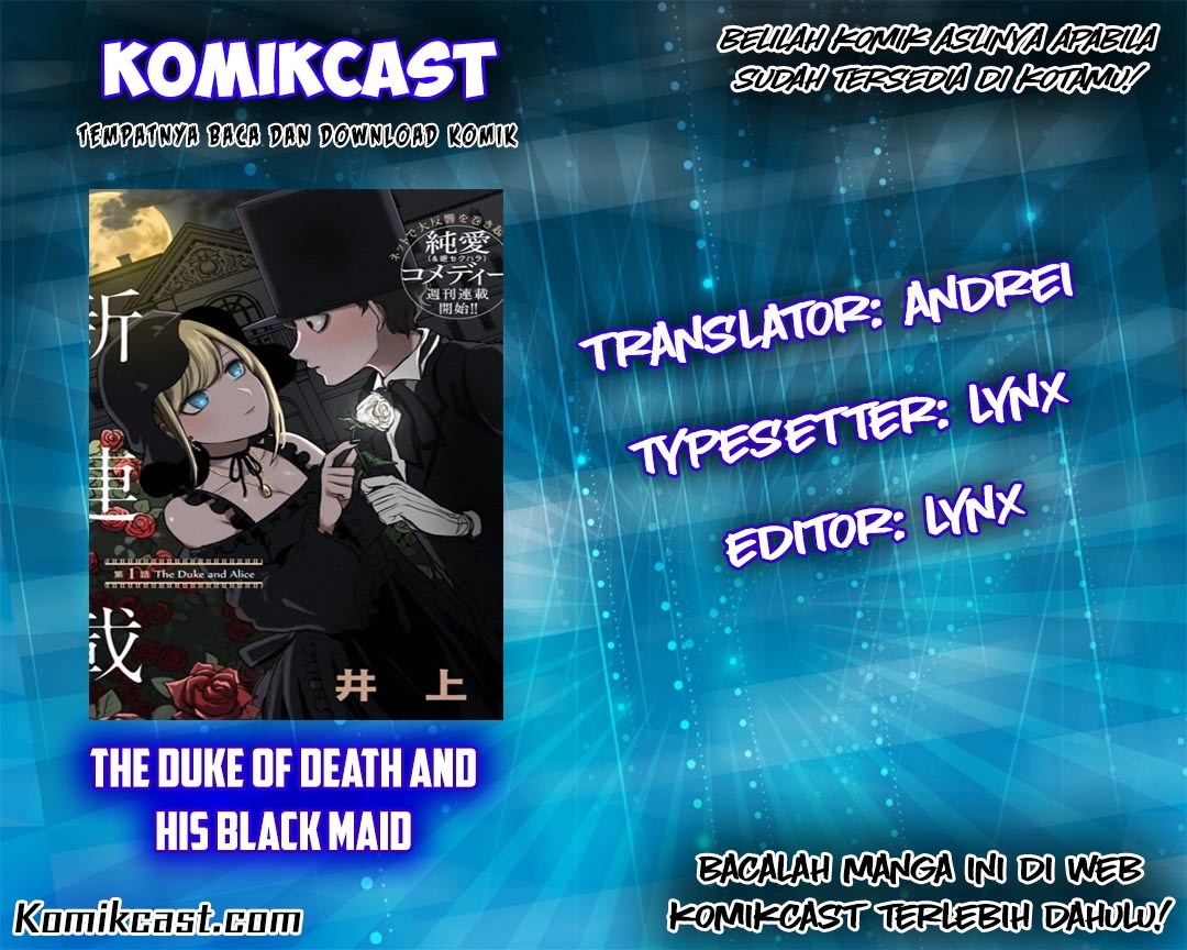 The Duke of Death and his Black Maid (Shinigami Bocchan to Kuro Maid) Chapter 05 Gambar 1