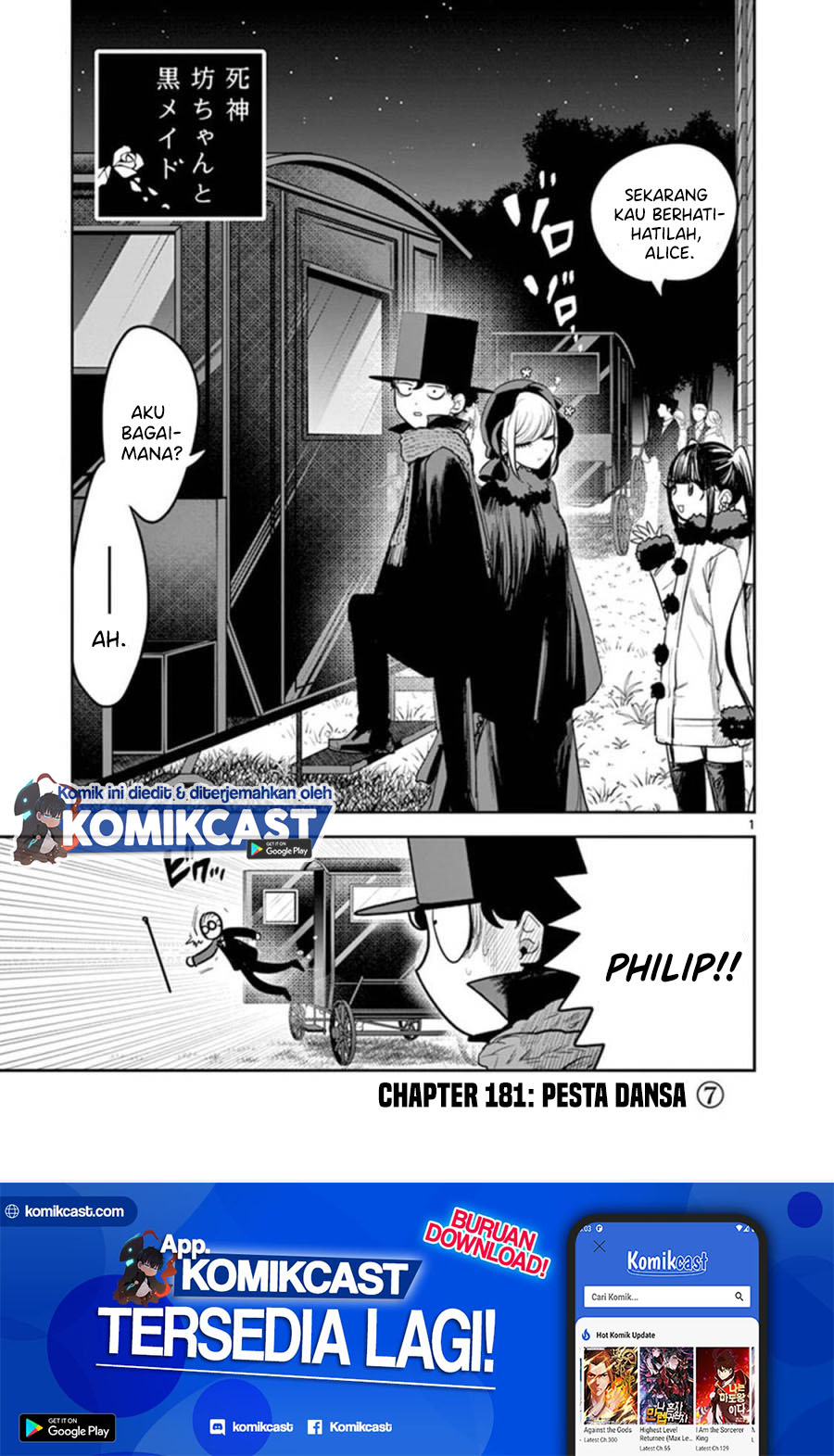 The Duke of Death and his Black Maid (Shinigami Bocchan to Kuro Maid) Chapter 181 Gambar 2