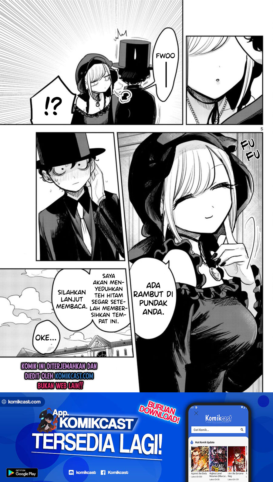 The Duke of Death and his Black Maid (Shinigami Bocchan to Kuro Maid) Chapter 185.5 Gambar 7
