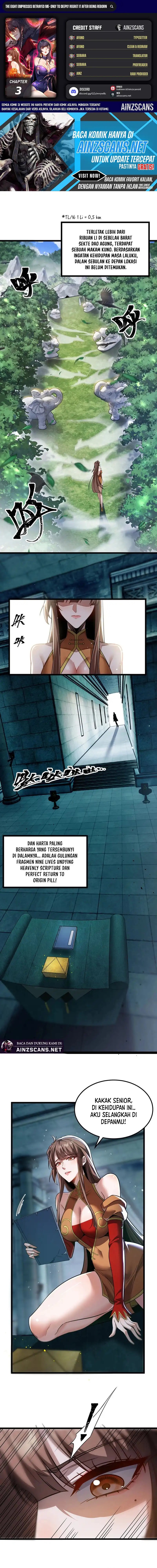 The Eight Empresses Betrayed Me, Only to Deeply Regret It After Being Reborn Chapter 03 Gambar 1