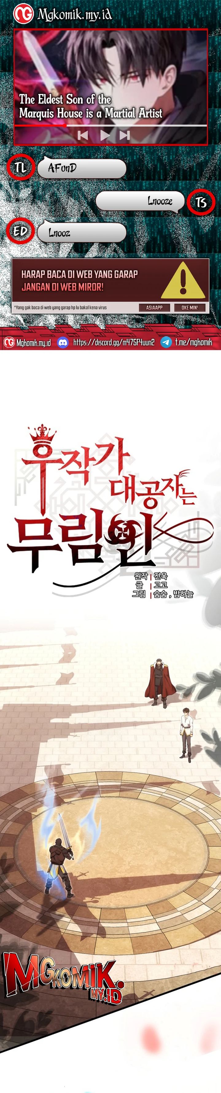 The Eldest Son of the Marquis House is a Martial Artist Chapter 10 Gambar 1