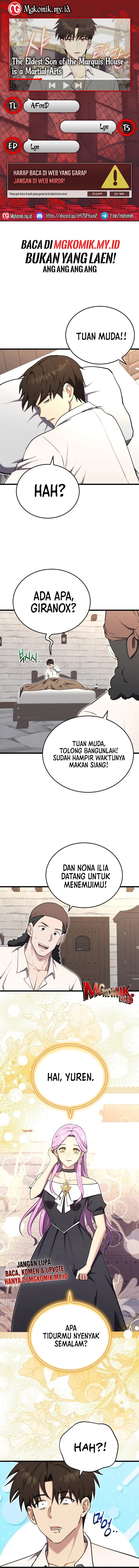 The Eldest Son of the Marquis House is a Martial Artist Chapter 18 Gambar 1