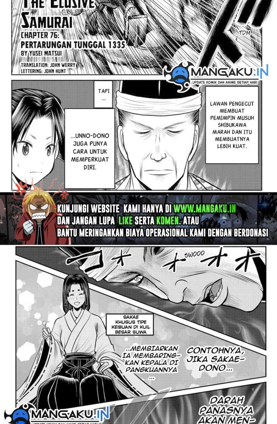 The Elusive Samurai Chapter 76 Gambar 2