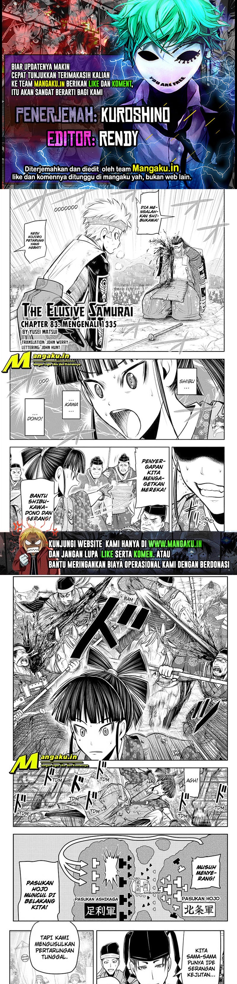 The Elusive Samurai Chapter 83 Gambar 1