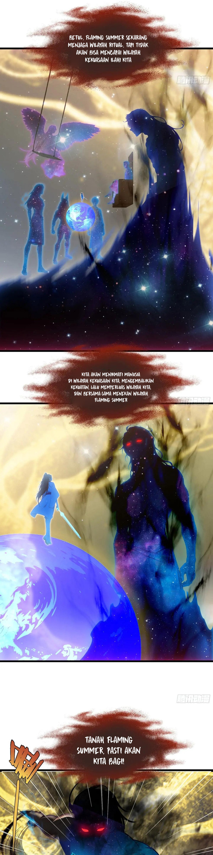 The Evil God Descends, I Own Great Hell Chapter 56 Gambar 8