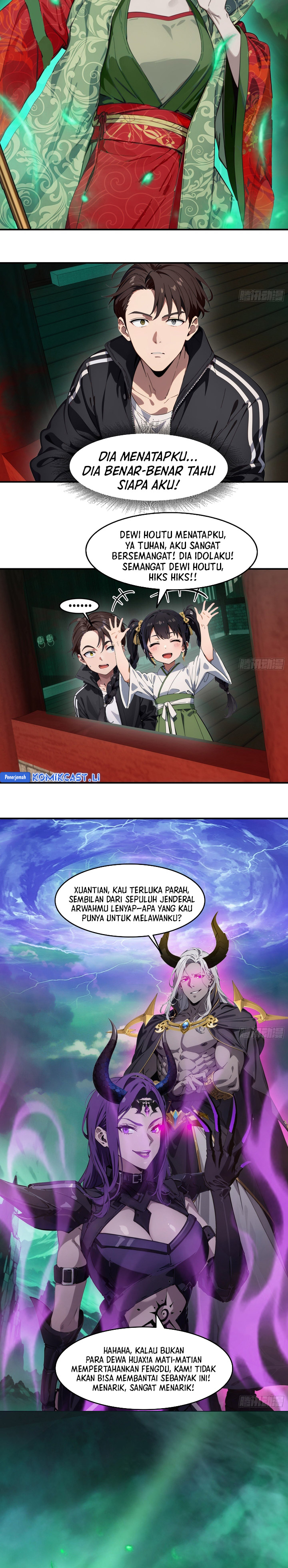 The Evil God Descends, I Own Great Hell Chapter 88 Gambar 3