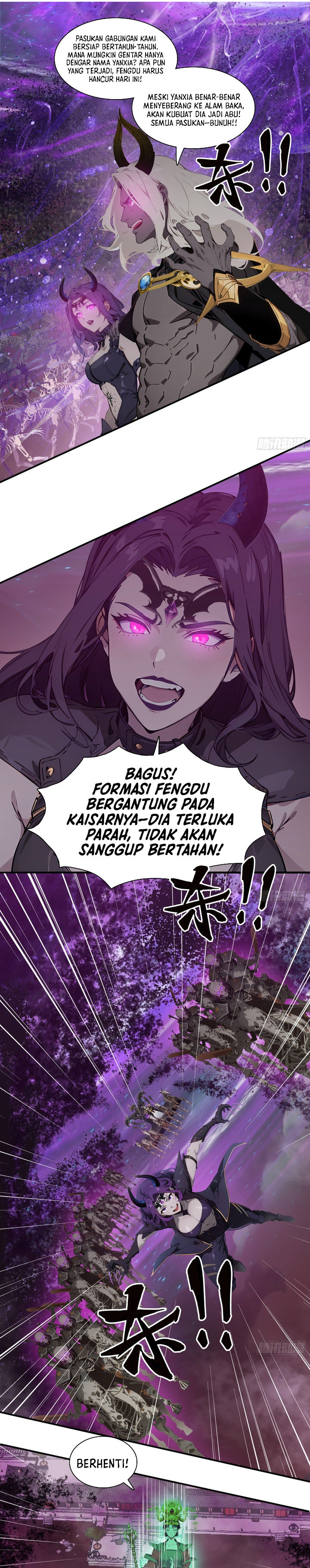 The Evil God Descends, I Own Great Hell Chapter 88 Gambar 8