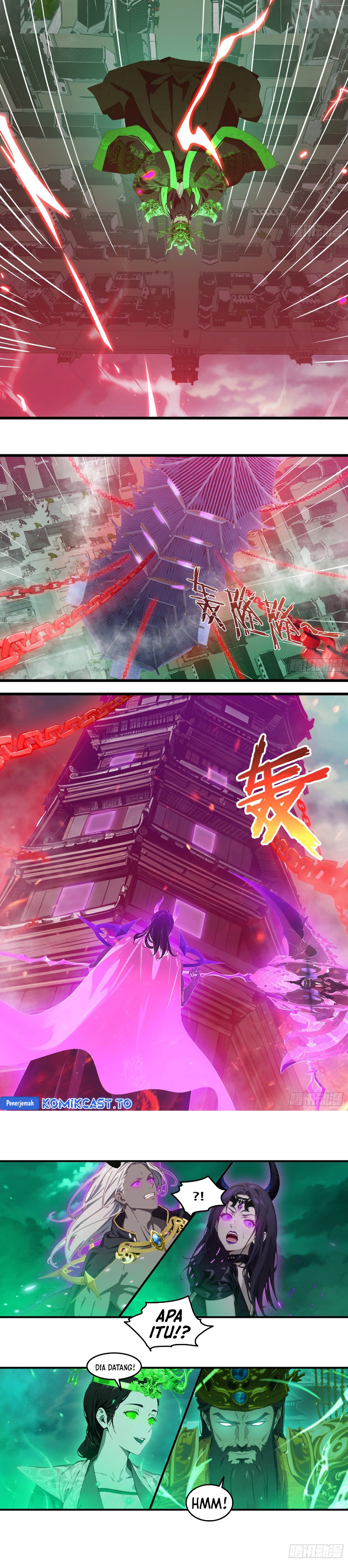 The Evil God Descends, I Own Great Hell Chapter 92 Gambar 10