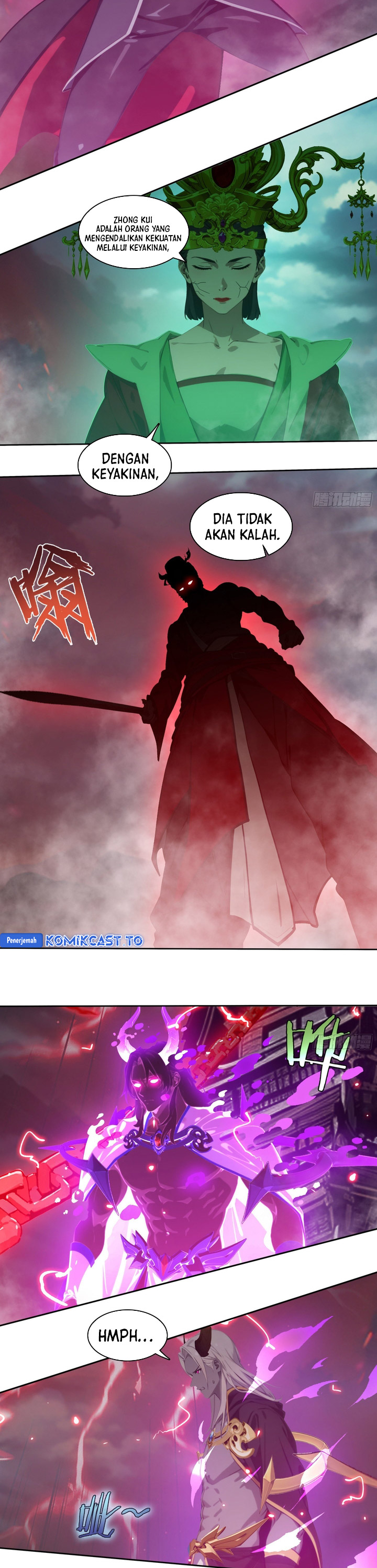 The Evil God Descends, I Own Great Hell Chapter 94 Gambar 3