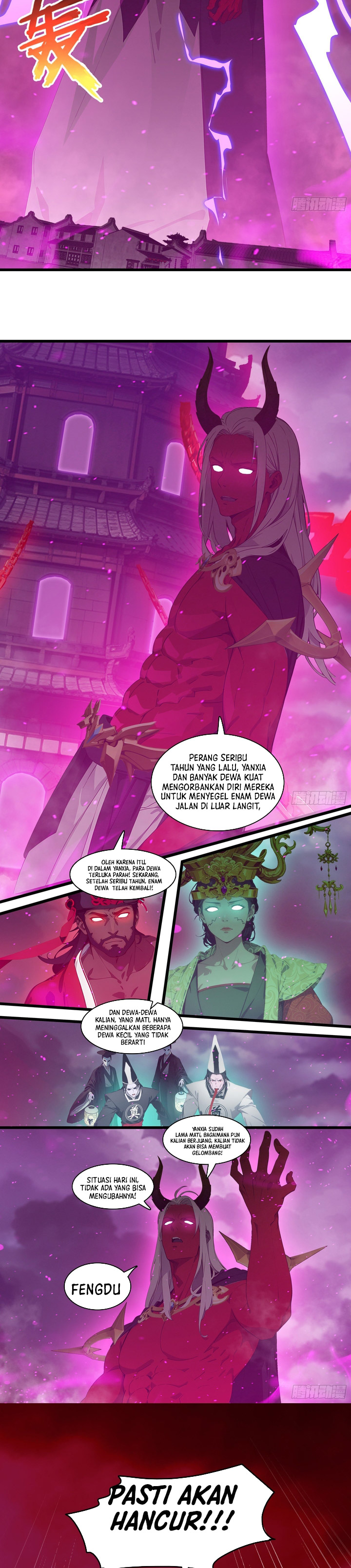 The Evil God Descends, I Own Great Hell Chapter 94 Gambar 9